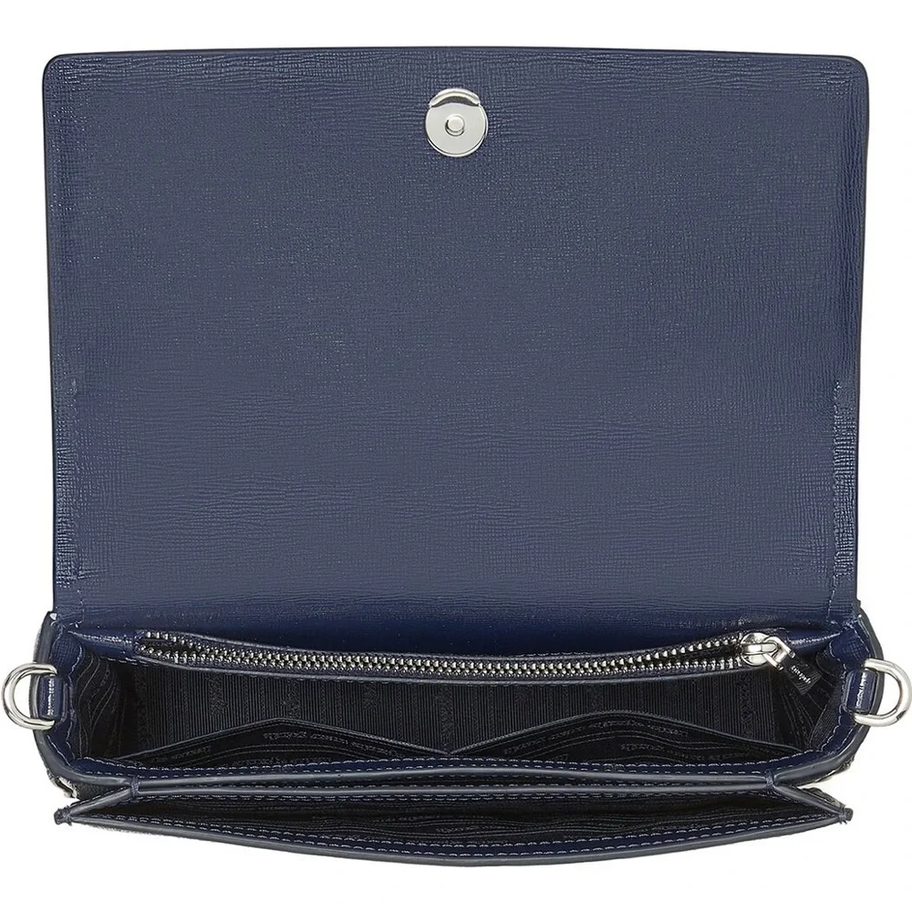 NEW Kate Spade Daisy Embossed Saffiano Leather Wallet on Chain
